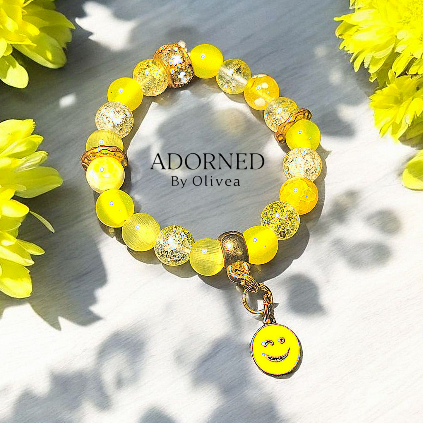 Adorned Dolls Bracelet #4 (Smile/Wink Face)