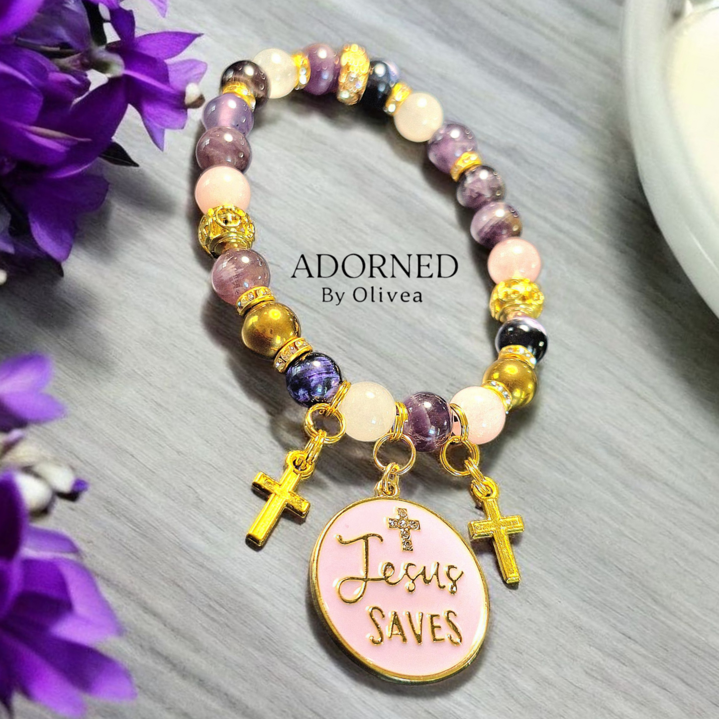 Faith Based Charm Bracelet #1