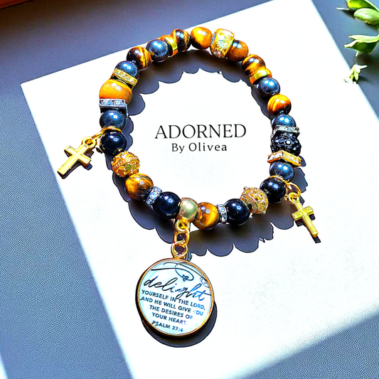 Faith Based Charm Bracelet #4