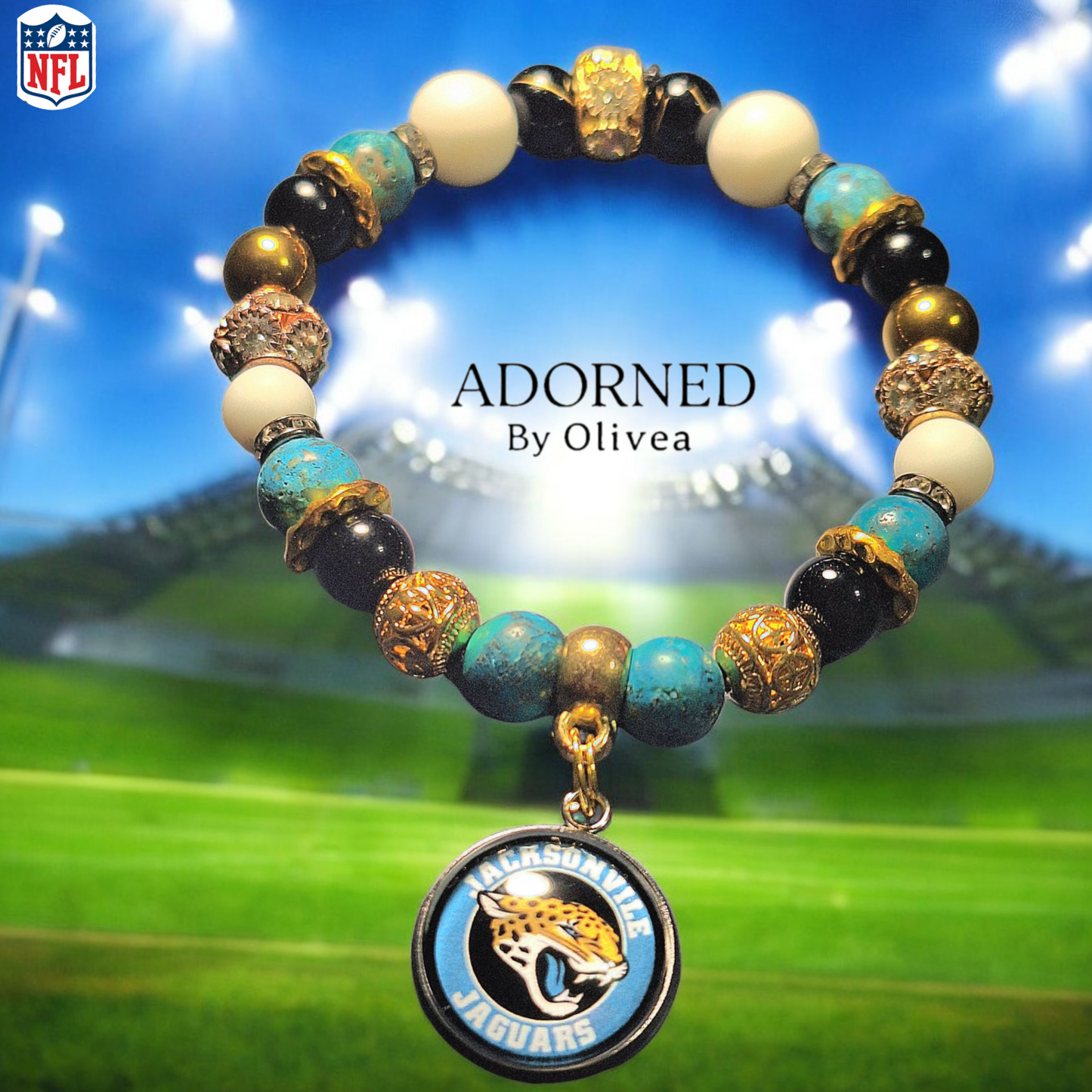Jacksonville Jaguars Bracelet #1