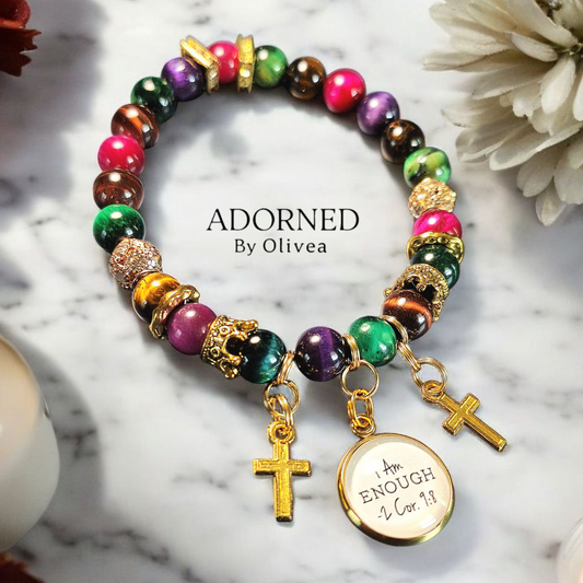 Faith Based Charm Bracelet #3